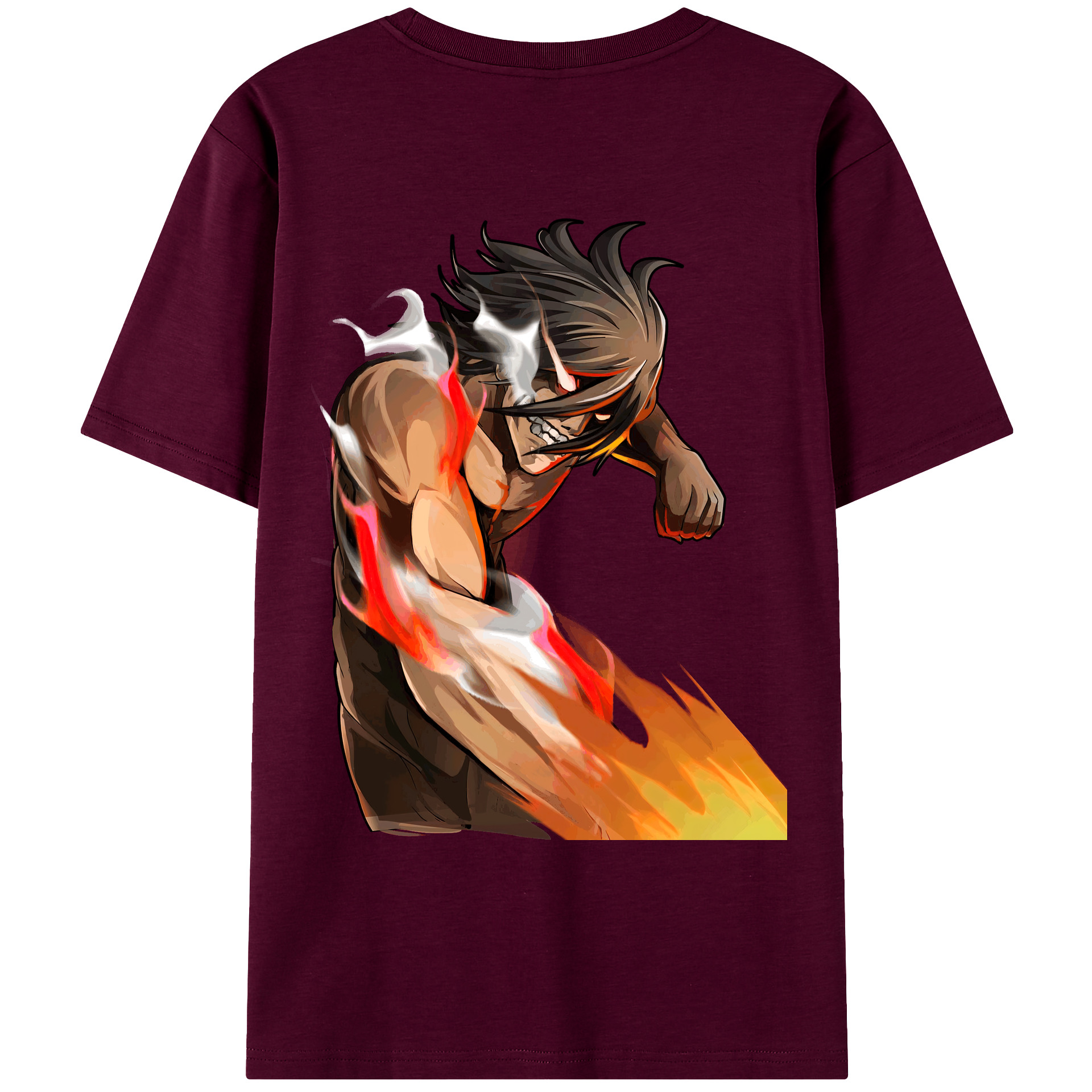 （画像用） 進撃の巨人 Attack on Titan レディース半袖Tシャツ(バックプリント)